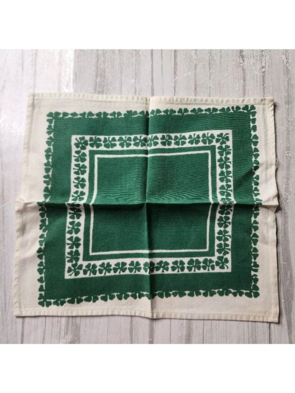 Linens Kitchen Hand Towels Napkins Placemats Handkerchiefs MCM Vtg 70s Imperfect